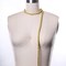 1 Yard 0.27 Inch Gold Silky Spanish Satin Rope Cord Trim for Curtains Pillows and Decor